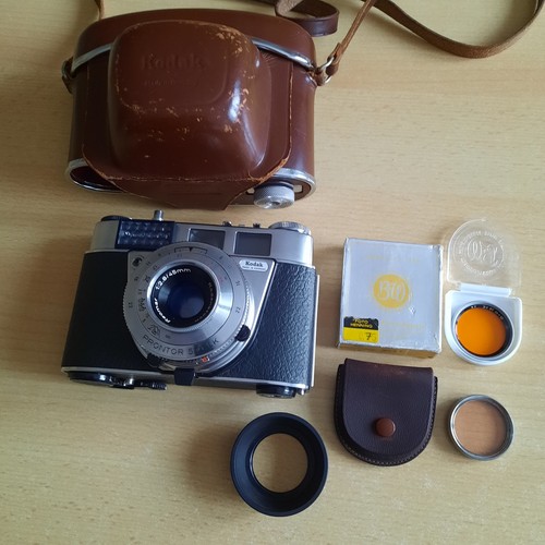 Kodak retinette mit tasche - 1b,
