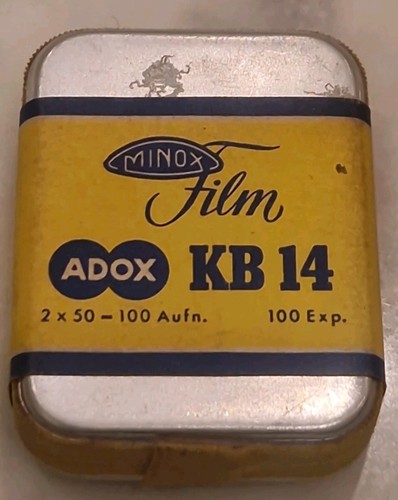 Vintage minox adox film - adox,