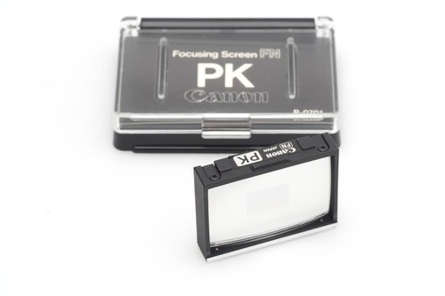 Canon focusing screen f - focusing, pk