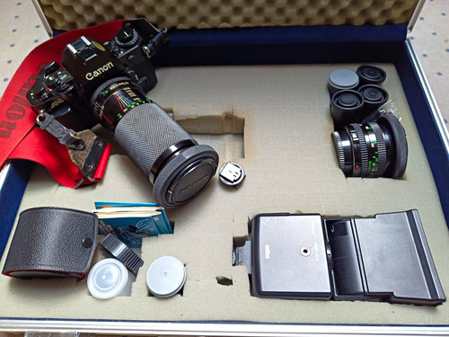 Canon set schwarz - canon, mit