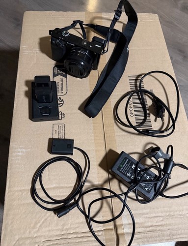 Sony a600 kamera mit - kamera, komplet