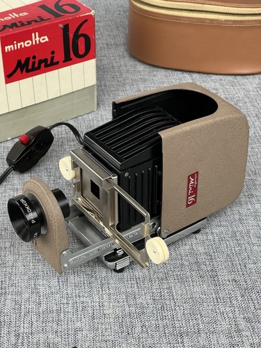 Minolta mini diaprojektor - mini, 16