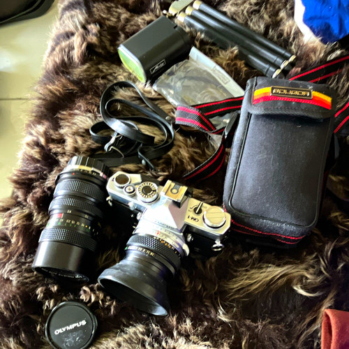 Olympus analoge - om-1,