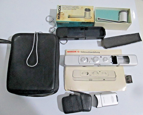 Minox mit zubehör - zubehör, ,kleine
