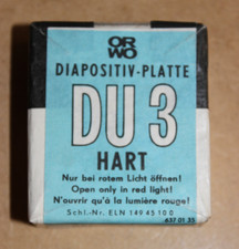 ORWO Diapositiv-Platte DU 3