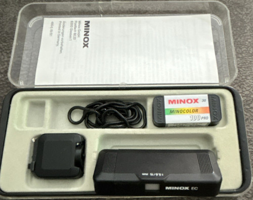 Minox miniaturkamera - minox, ec