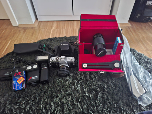 Canon analogkamera set - canon, ft