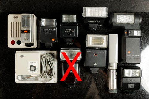 Blitzgeräte konvolut canon - konvolut,,