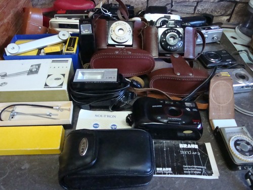 Konvolut alte fotoapparate - konvolut,
