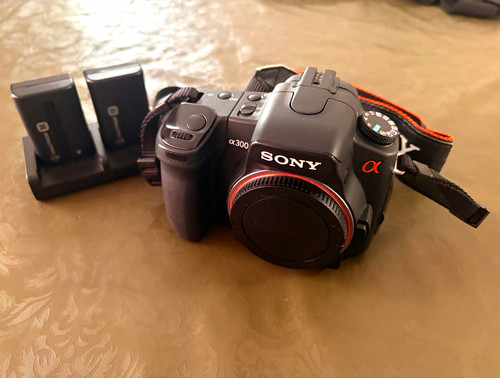 Sony alpha a300 - sony, kamera