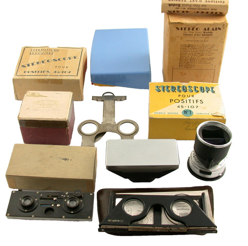 Lot posten stereo viewer - posten,