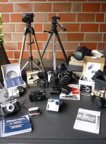 Kameras überwiegend analog - kameras, ,